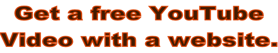 Get a free YouTube  Video with a website.